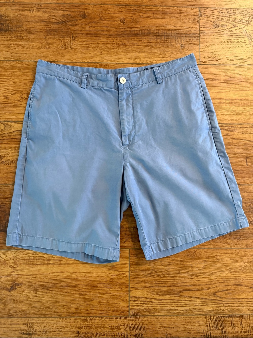 Vineyard Vines Club Shorts Men’s 36 Blue Cotton Chino 9” Inseam